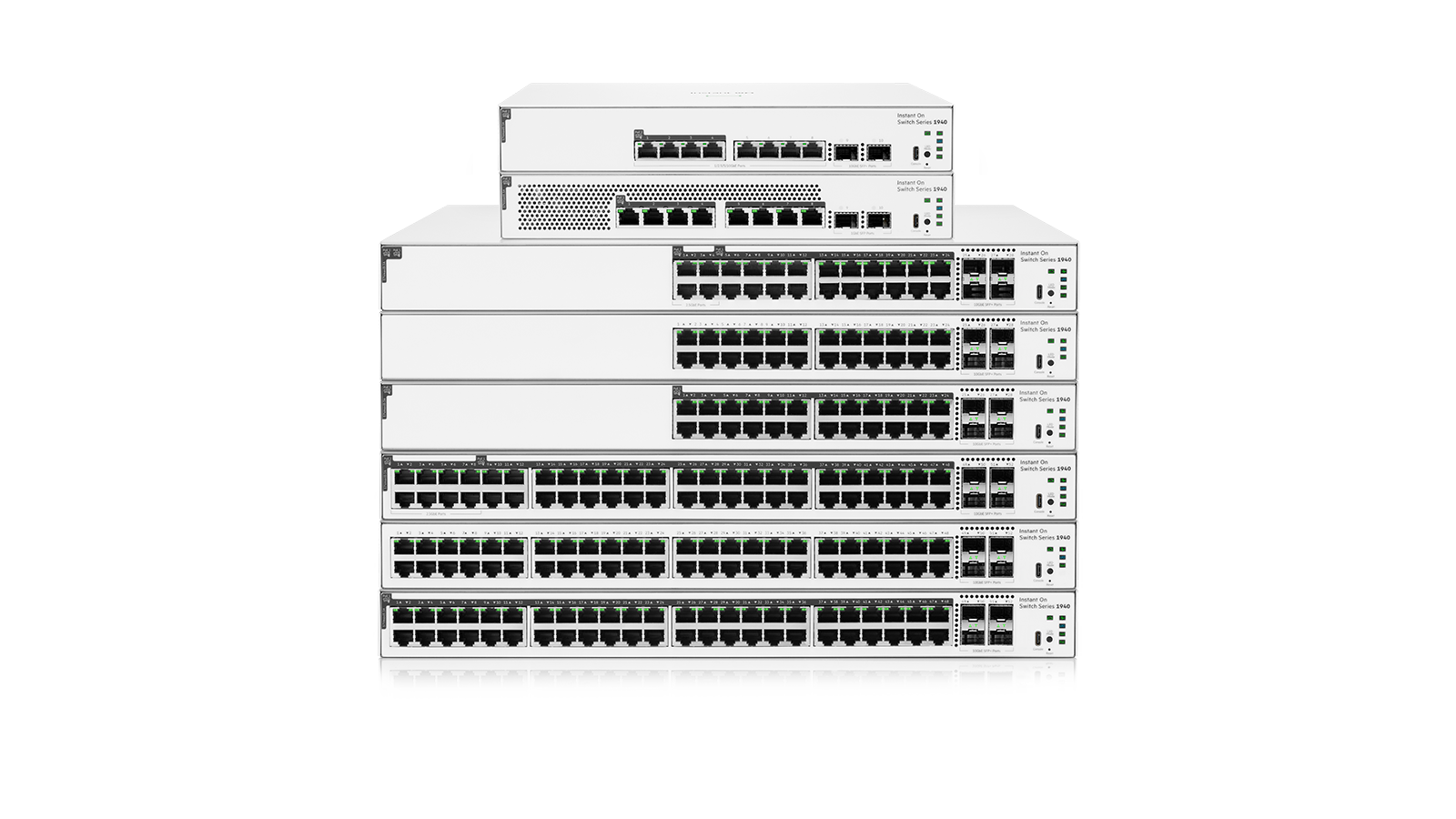 HPE Networking Instant On Switch Series 1940 switches